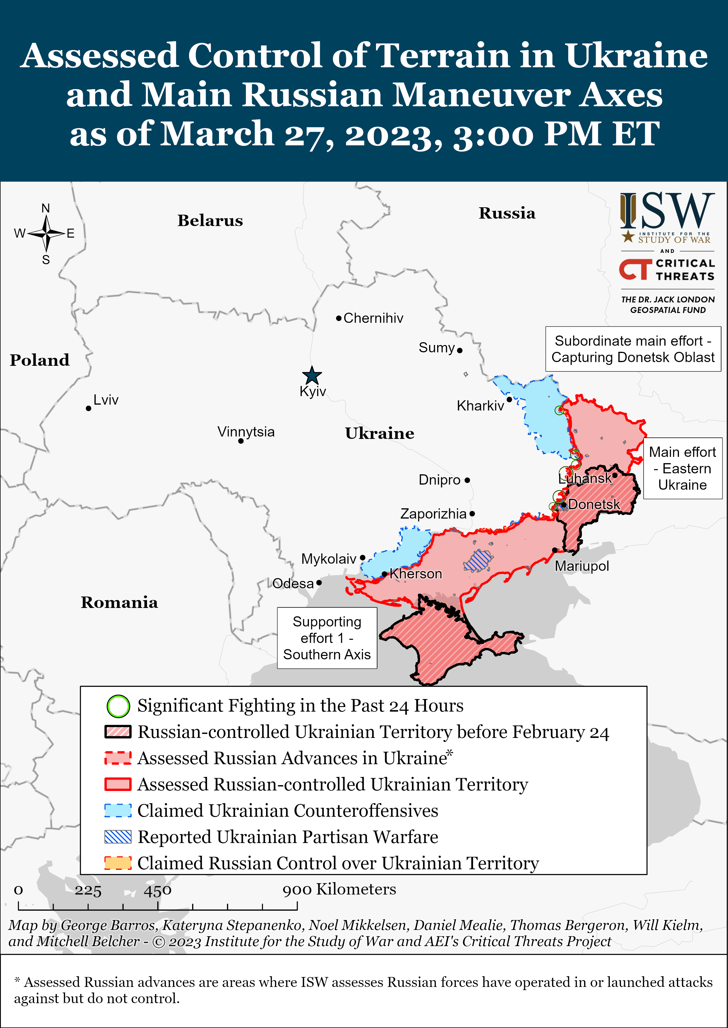 карта ISW